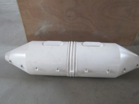 Intermediate cable connector shell expl